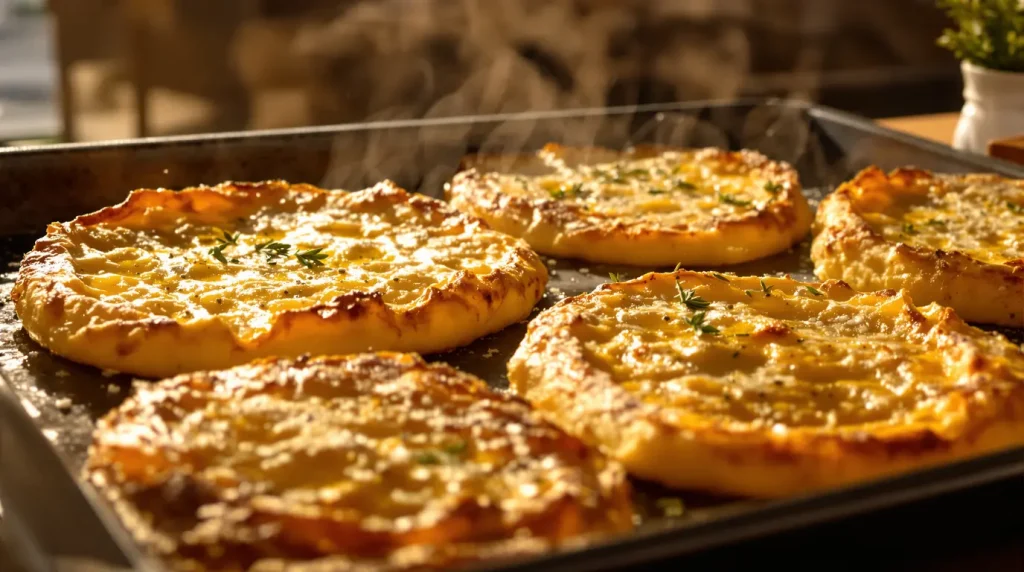 « Je les prépare en 10 minutes pour toute la famille » : mes galettes de pommes de terre crousti-dorées au four, nettement plus légères que des frites