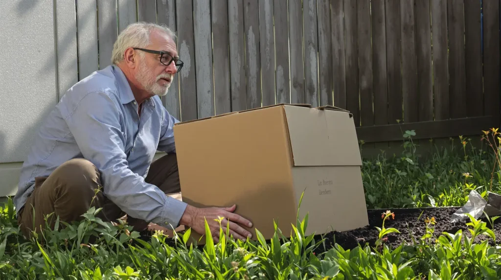 « Pose ton carton et reviens dans un mois » : mon voisin retraité m'a montré comment préparer mon potager