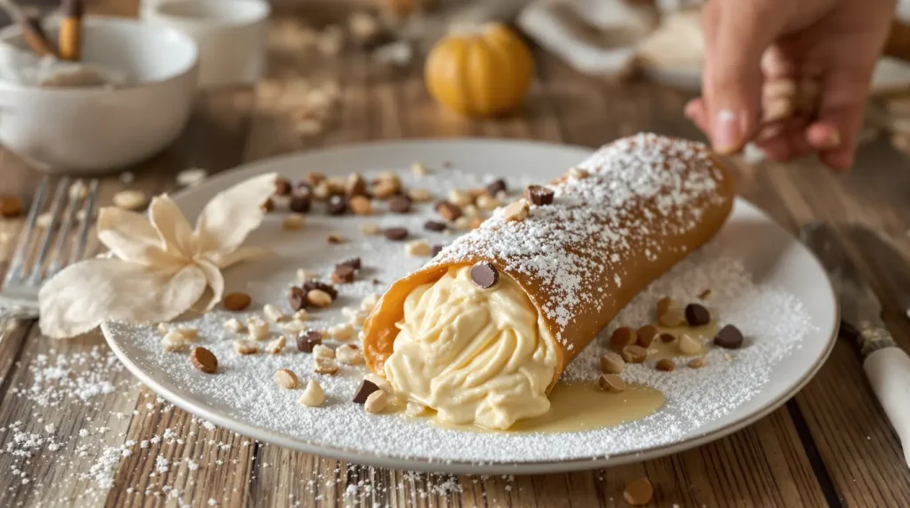 Ce cannoli feuilleté à la vanille cartonne (et il est ultra facile)