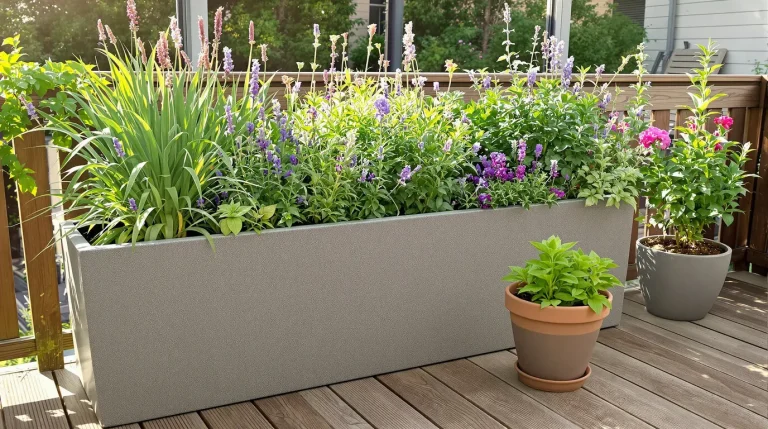 Ces 5 plantes placées au pied de la terrasse suffisent à tenir les moustiques à distance tout l&rsquo;été