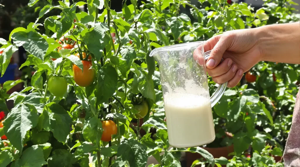 Contre le mildiou des tomates, cette astuce simple au lait convainc par son efficacité et son approche respectueuse du jardin
