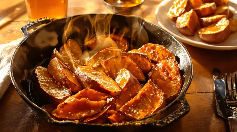 J&rsquo;ai rôti une patate douce avec du miel et du cumin juste pour essayer : mes invités ont cru que j&rsquo;avais suivi un cours de cuisine