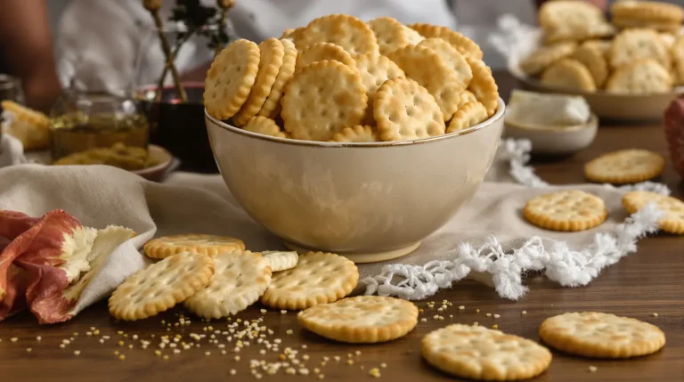 « Je les prépare en 10 minutes pour l&rsquo;apéro » : mes crackers maison croustillants au fromage et graines dorées, bien plus savoureux que les industriels