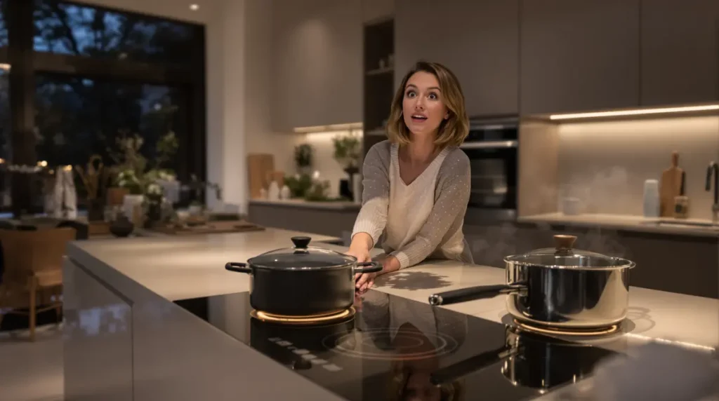 Les cuisinistes ne posent plus une seule plaque à induction : ce qu'ils installent à la place en 2026 ne se révèle qu'au toucher